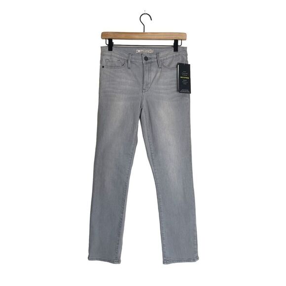 Athleta Sculptek Skinny Crop Jeans Granite Wash Size 4 NWT - Picture 1 of 15
